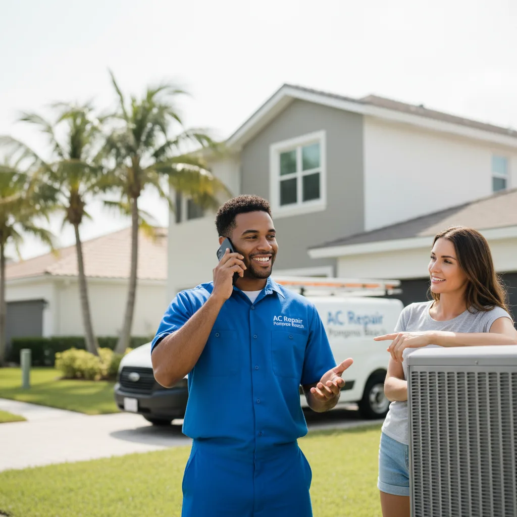 AC Repair Pompano Beach customer support in Hibbing